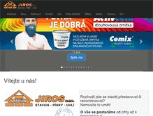 Tablet Screenshot of jiros.cz